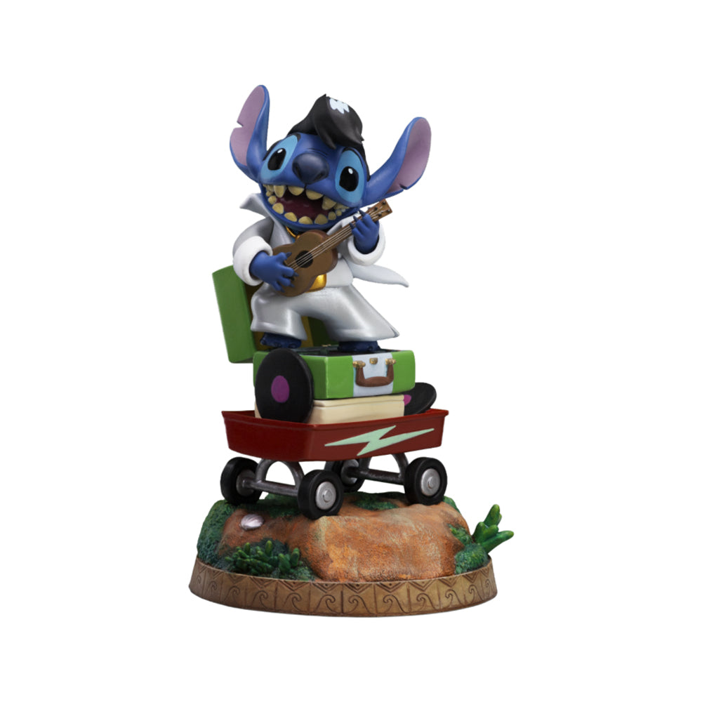 Lilo & Stitch Stitch (King of Rock) 1:10 Scale Statue
