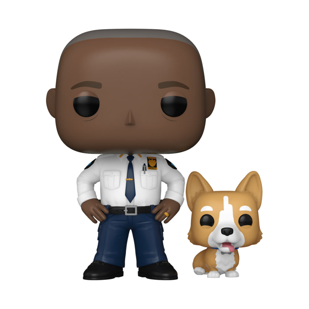 Brooklyn Nine-Nine Captain Ray Holt with Cheddar Pop! Vinyl