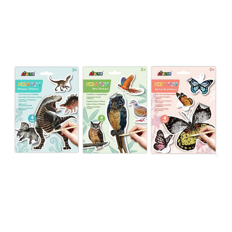 Avenir Scratch Stickers