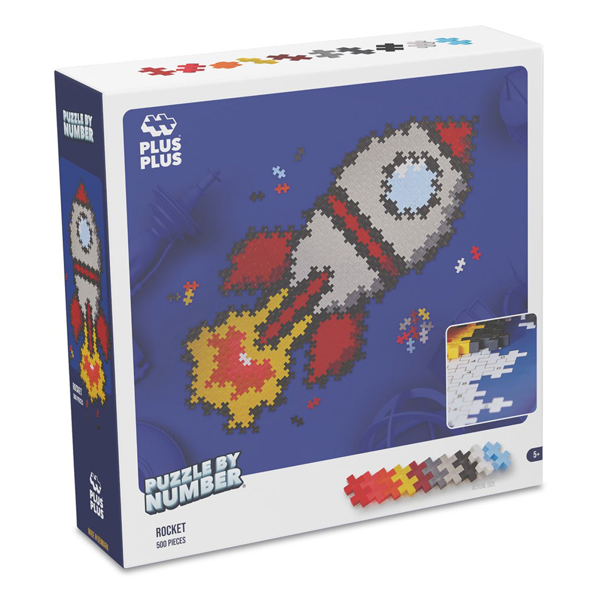 Plus-Plus Puzzle by Number 500pcs