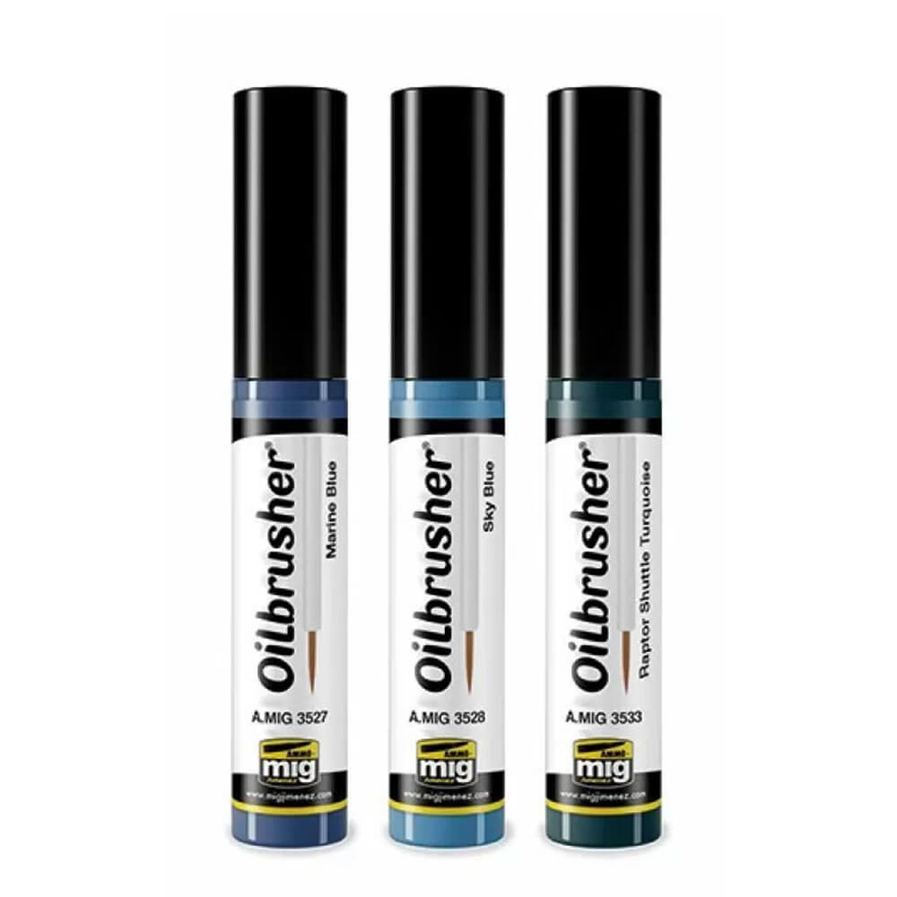 Ammunition af Mig Oilbrushers toner sæt