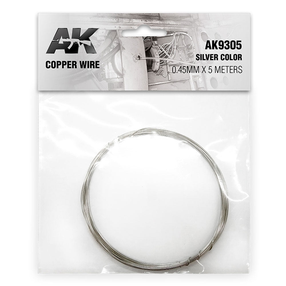 AK Interactive Copper Wire (0.45mmx5m)
