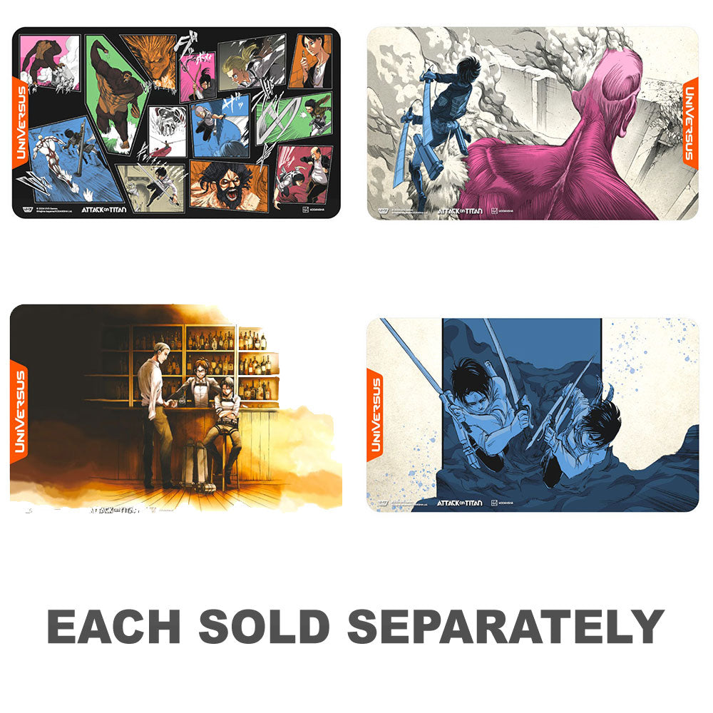 UniVersus Attack on Titan Origins of Power Playmat