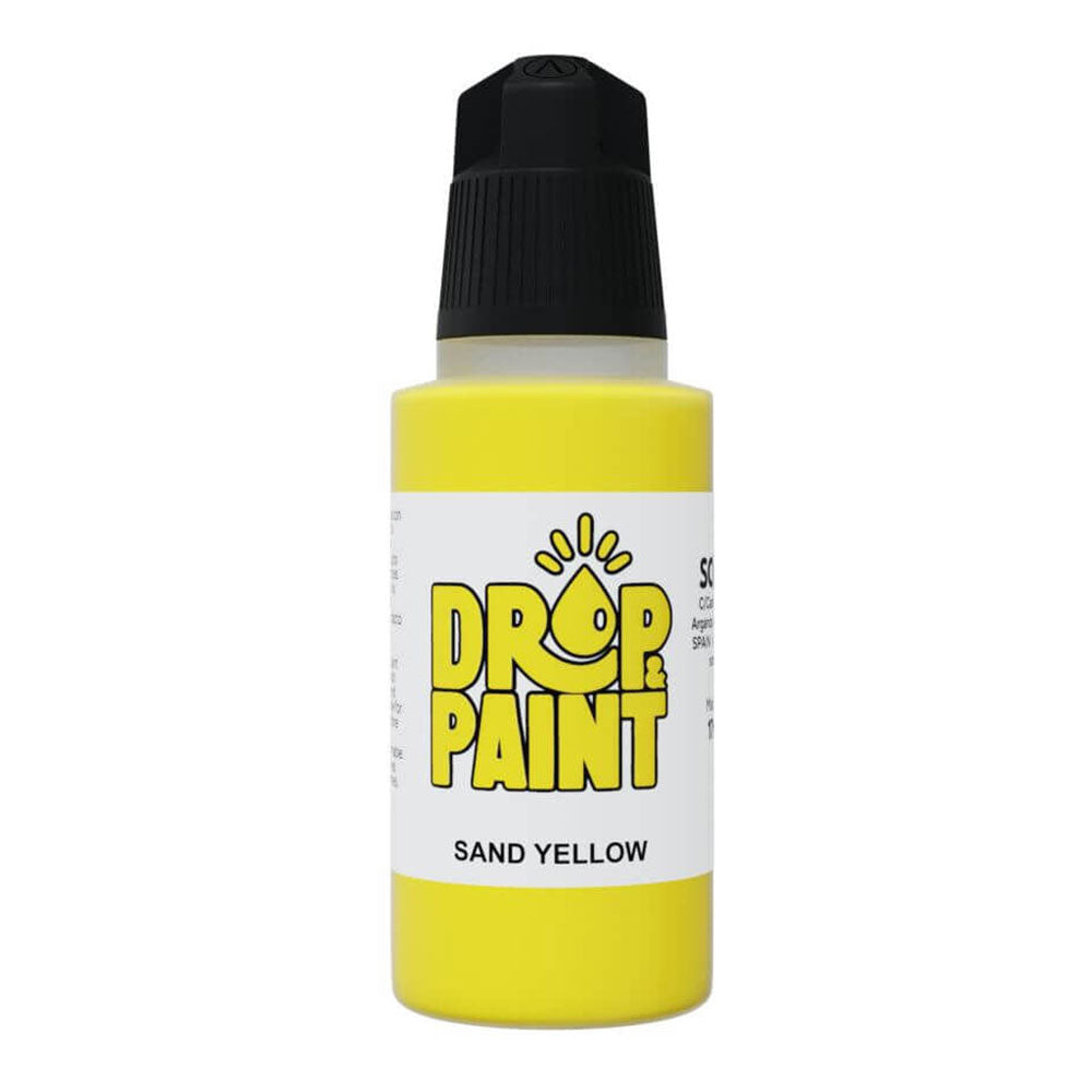 Scale 75 Drop and Paints Acrylic Paint 17mL (Yellow)