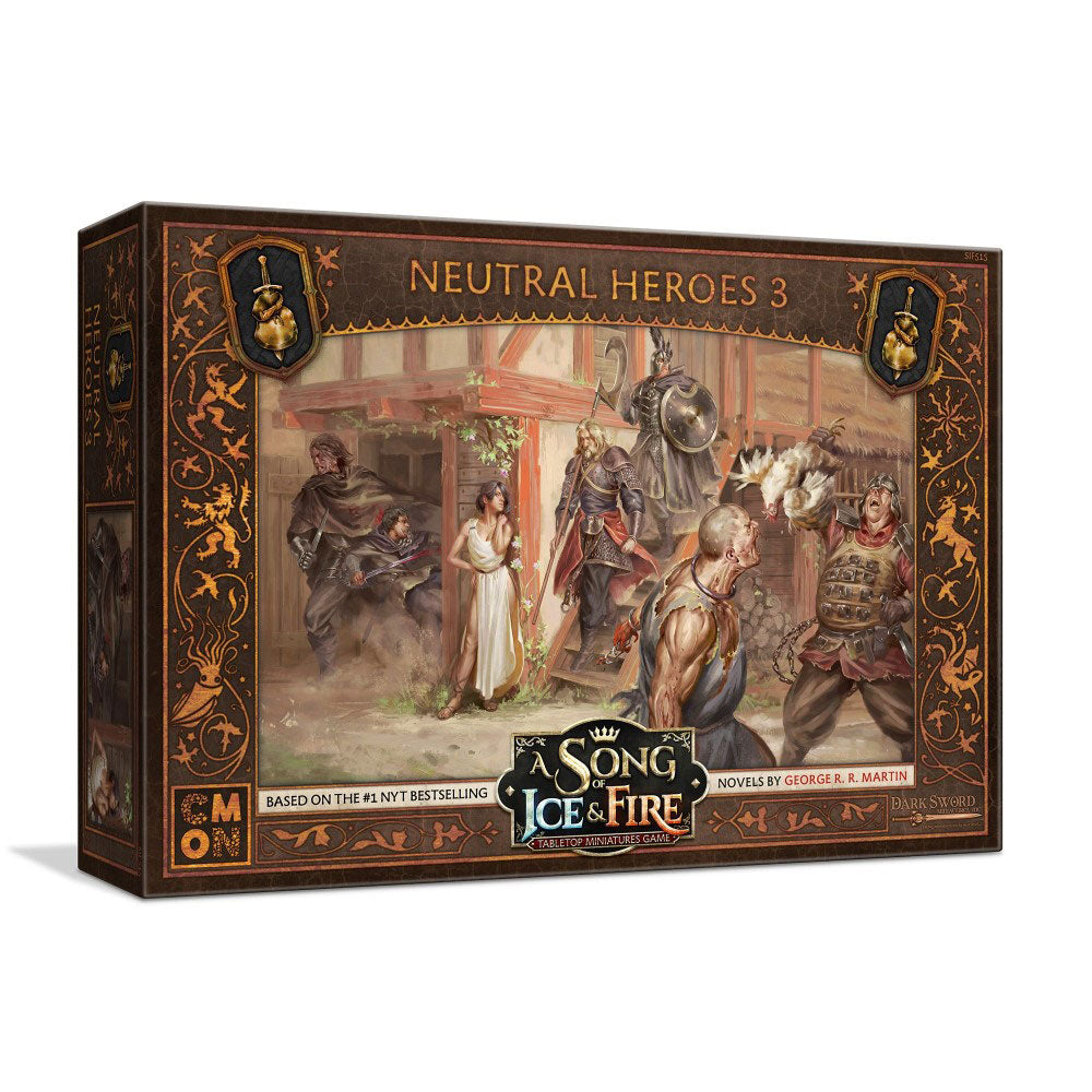 A Song of Ice and Fire Neutral Heroes 3 Miniature