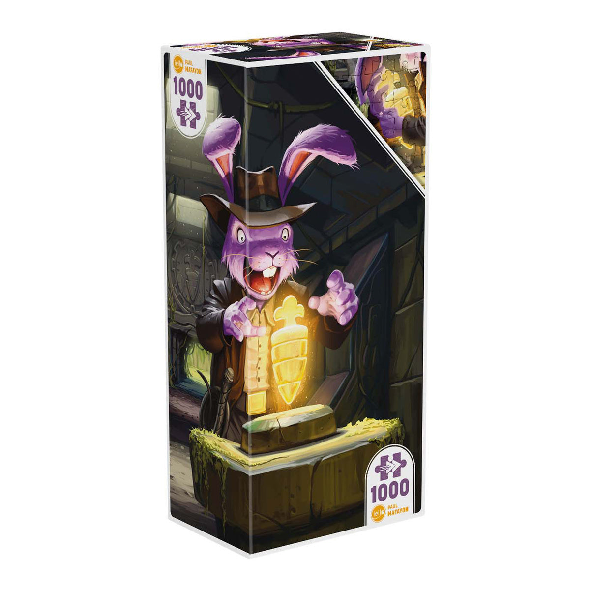 IELLO Puzzle Twist Bunny Kingdom Explorer 1000pcs