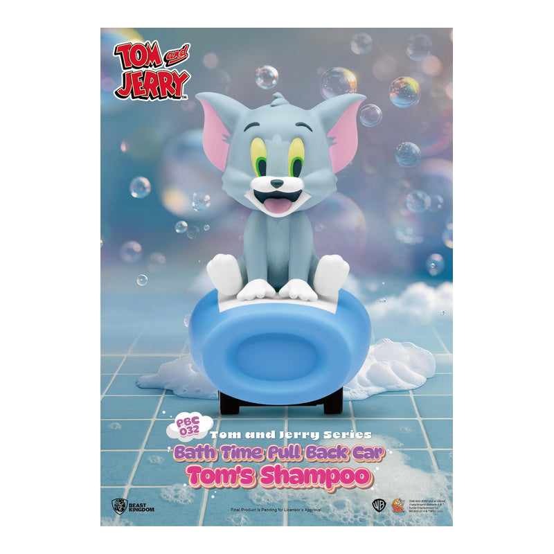 Pull Back Car Tom and Jerry Series Bath Time Blind Box Set