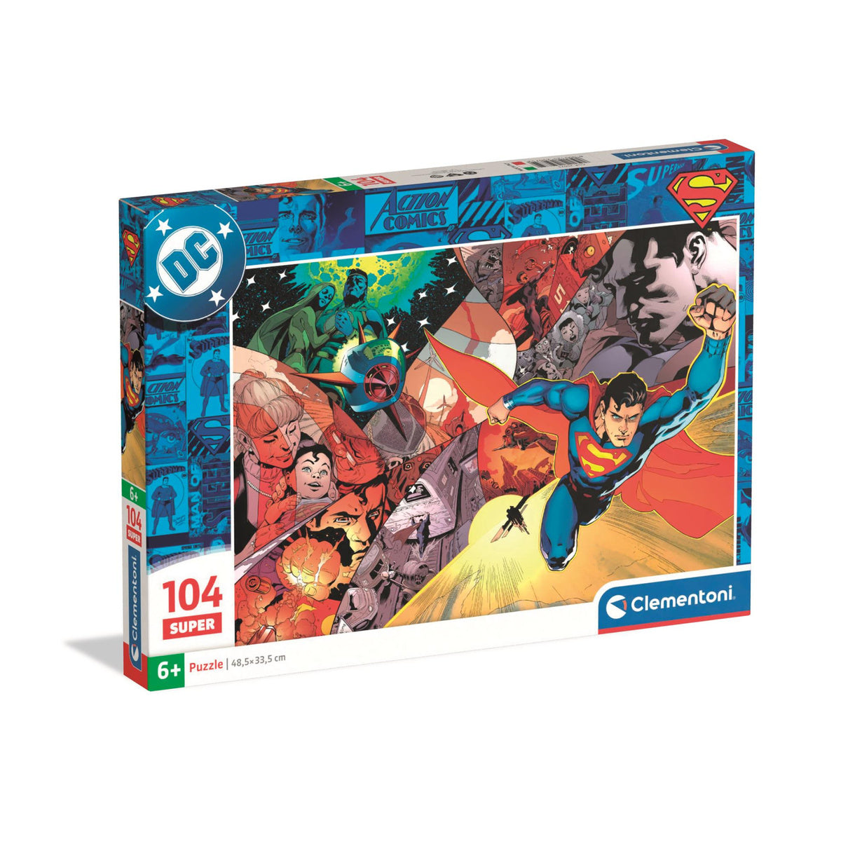 Clementoni Puzzle Superman Super 104pcs