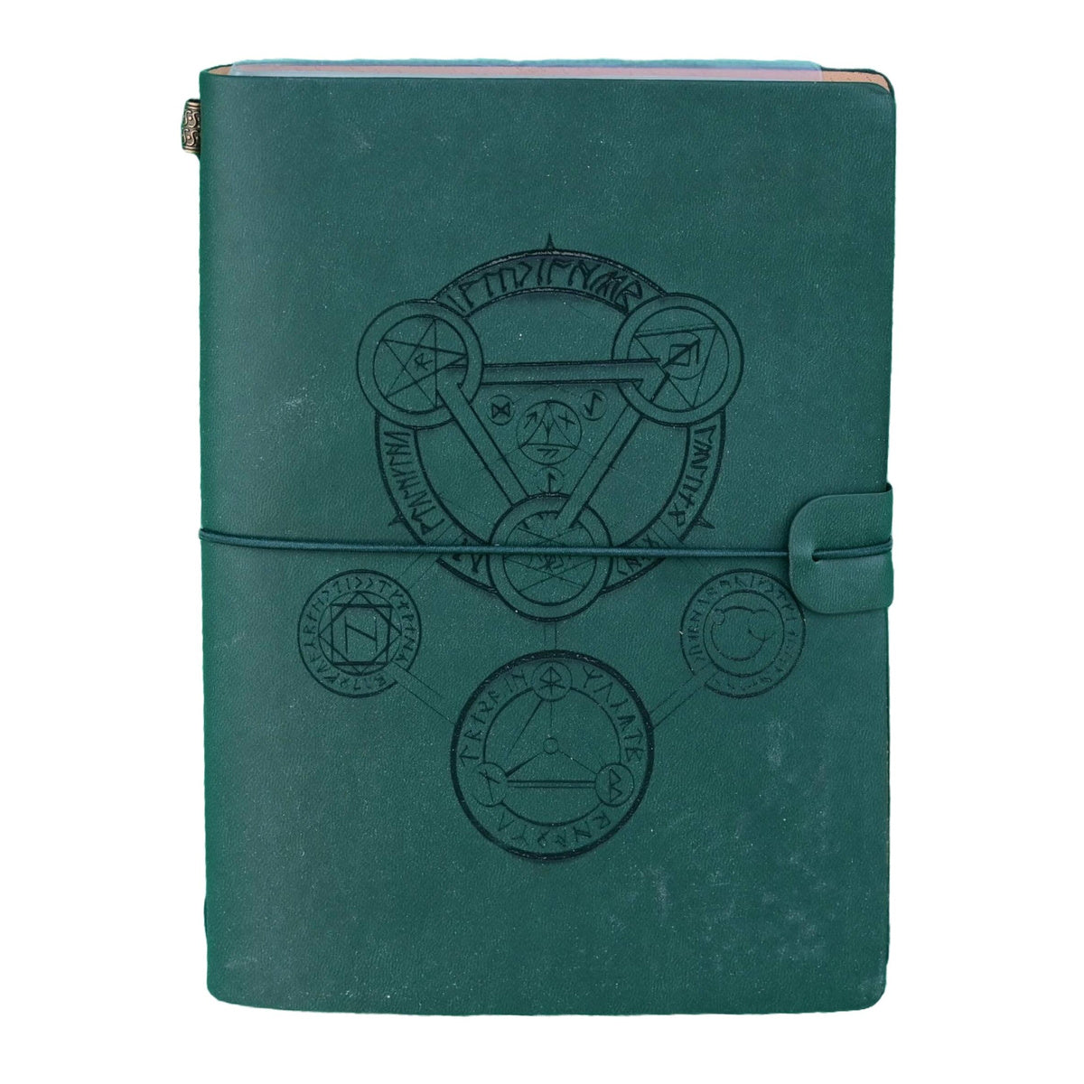 Character Journal Green Arcane Symbol Role Playing Book
