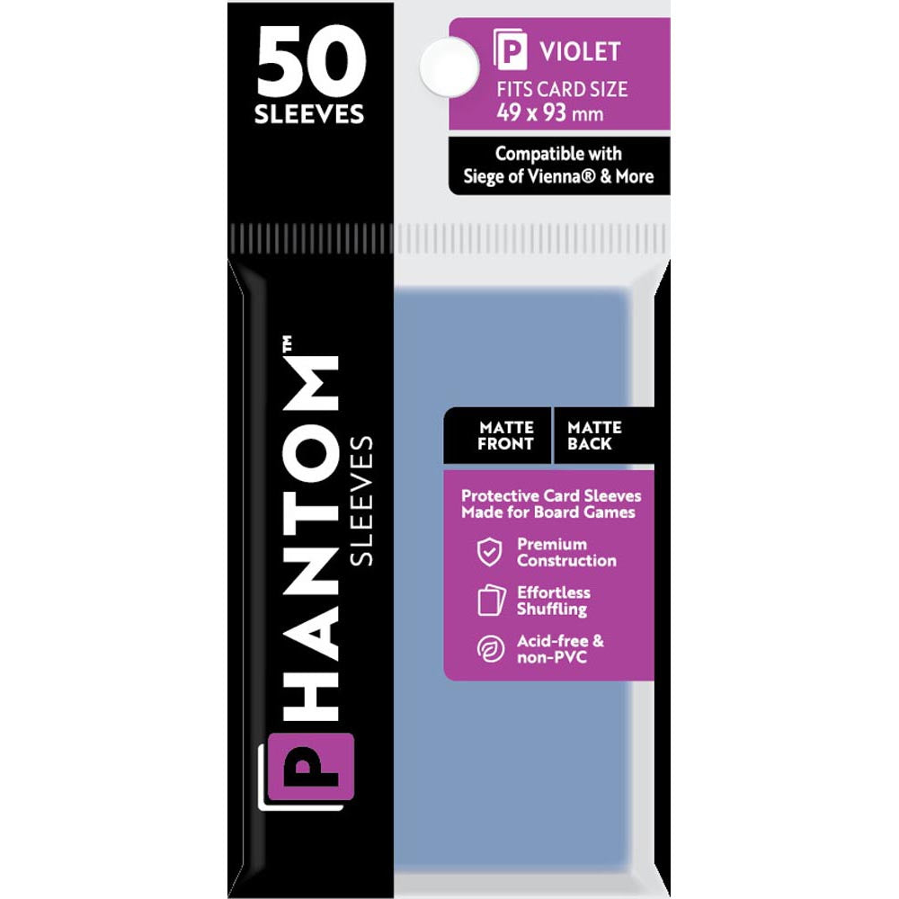 Maniche phantom viola 50pcs (49x93mm)