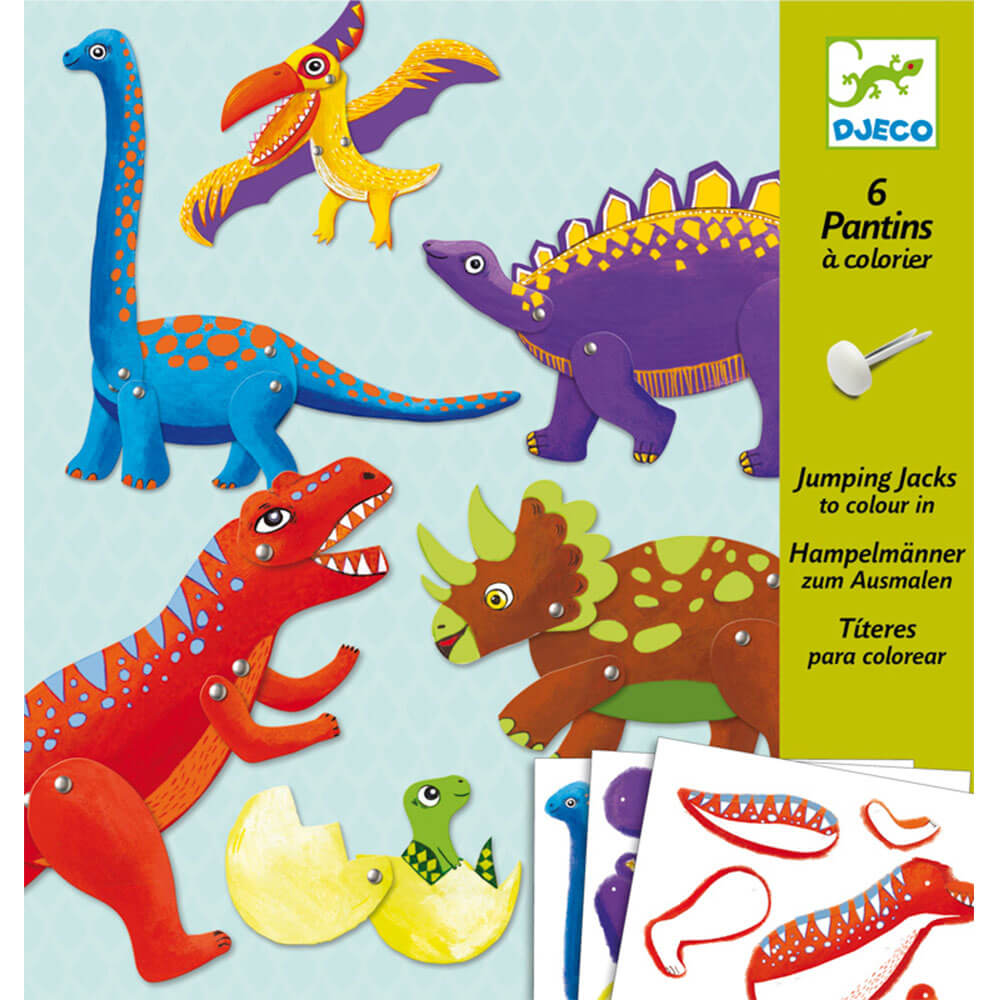 DJECO Paper Puppets Learning Kit