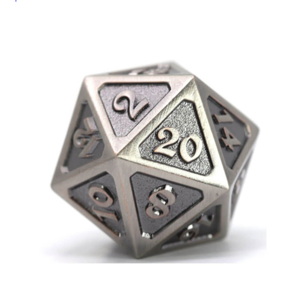 D20 DIDE HUDE DICE METAL MYTHICA DO MYTHICA (solteiro)